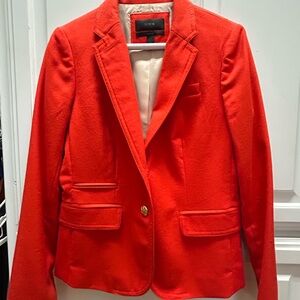 J. Crew Bold Red Blazer